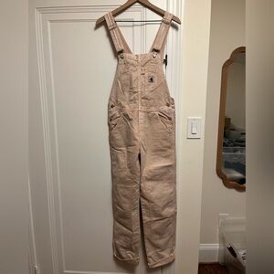 Carhartt WIP Bob Overalls Sonora Tan Sz XS